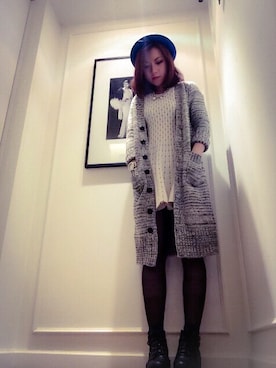 「mini dress」｜Yvonne さん（レディース・161cm）の秋コーディネート