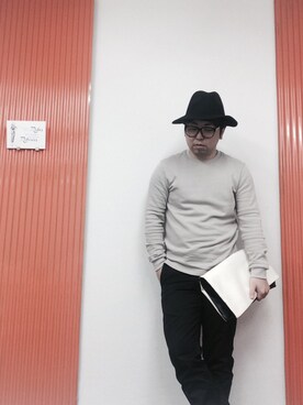 「ハットコーデ」｜こーへーさん（メンズ・165cm）の春コーディネート
