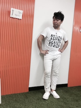 「TRANSFORM（トランスフォーム）のアイテム」を使った、こーへーさん（メンズ・165cm）の夏コーディネート