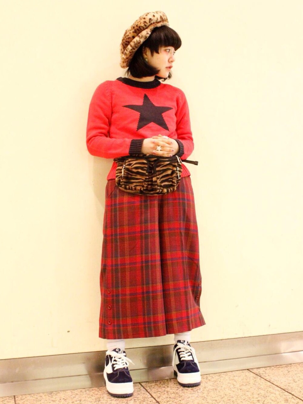 「！のアイテム（その他、その他）」を使った、まいかさん（レディース・152cm）の冬コーディネートの1枚目の写真