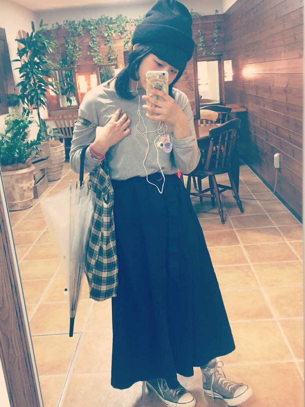 「niko and...のアイテム（その他、その他）」を使った、まいかさん（レディース・152cm）の秋コーディネートの1枚目の写真