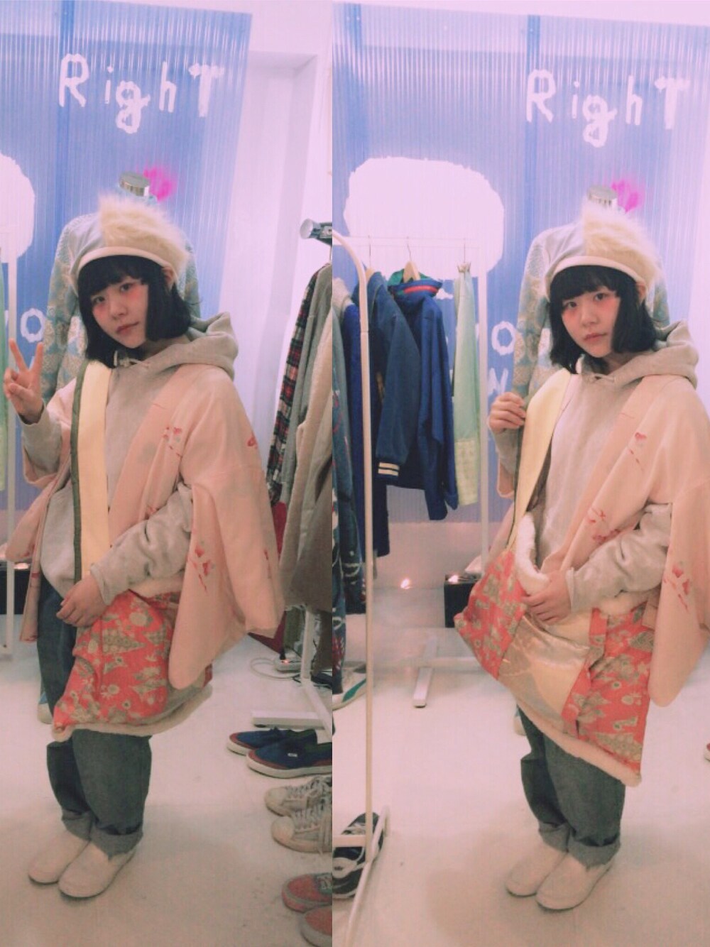 「amatunal、ANFAN☆TERIBURU」｜「amatunalのアイテム（その他、その他）」を使った、まいかさん（レディース・152cm）の冬コーディネートの1枚目の写真