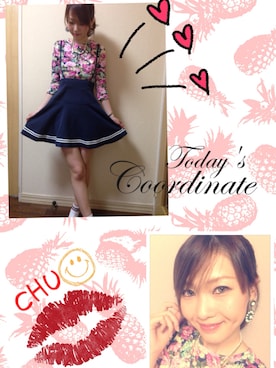 菊地夏海さん(レディース・158cm)の夏コーディネート