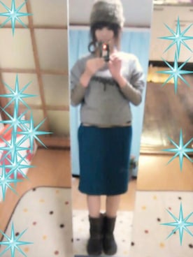 「しまむら（シマムラ）のアイテム（スカート）」を使った、かんた&よっぴさん（メンズ・160cm）の秋コーディネート