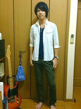 shoさん（メンズ・178cm）の夏コーディネート