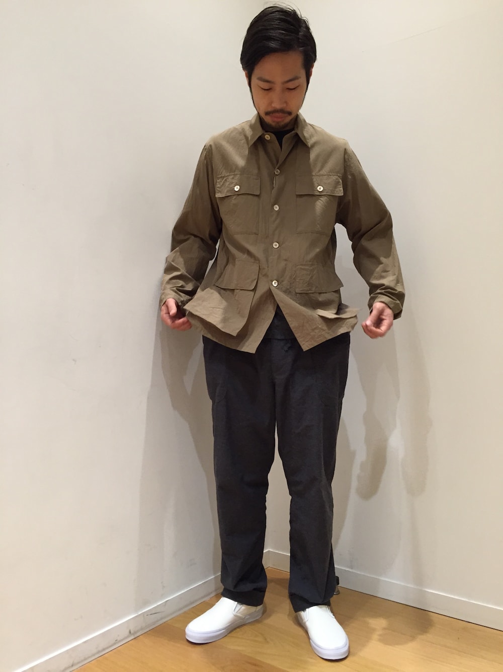 comoli サファリシャツ 20150411004411353_1000.jpg