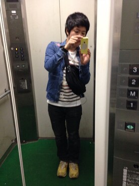 STCKさん（メンズ・163cm）の春コーディネート