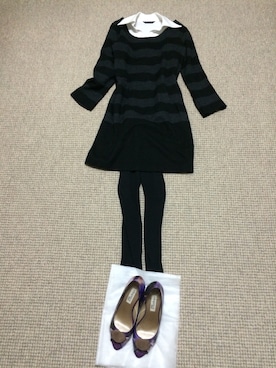 「la.f…（ラエフ）のアイテム（その他アウター）」を使った、ばぼびさん（レディース・160cm）の春コーディネート
