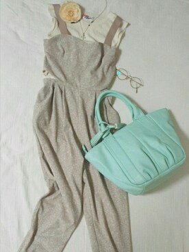 「A La mode Marche（アラモードマルシェ）のアイテム」を使った、KoMaさん（レディース・164cm）の夏コーディネート