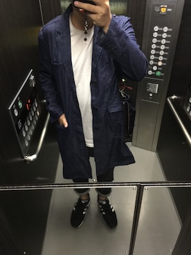 penさん（メンズ・172cm）の秋コーディネート