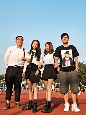 彭榆元さんのコーディネート