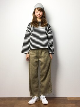 yukahinaさん（レディース・166cm）の春コーディネート