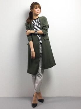 yukahinaさん（レディース・166cm）の春コーディネート