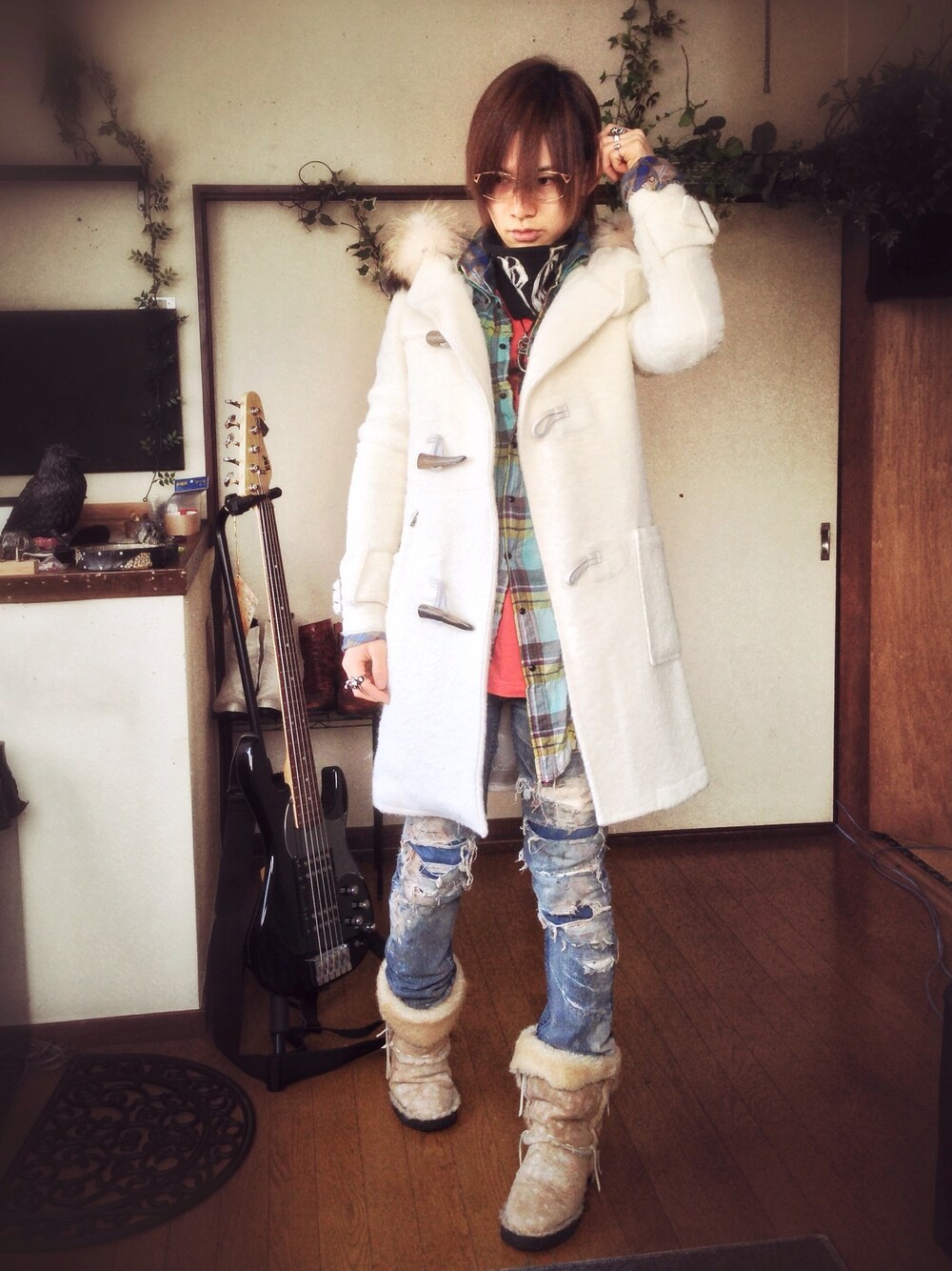 Imperfect/Perfect Malibu Cowboyのブーツを使った人気ファッション