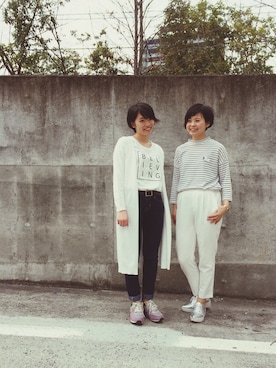 「ショートヘア」｜あいさん（レディース・163cm）の春コーディネート