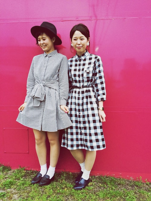 あい Guイオンタウン郡山店 Guのシャツワンピースを使ったコーディネート Wear