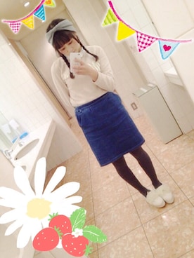 「バレンタインデートスタイル」｜「アイテム（その他シューズ）」を使った、うにさん（レディース・156cm）の冬コーディネート