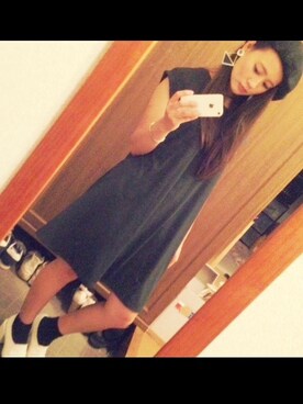 「#Aラインワンピース」｜うにさん（レディース・156cm）の夏コーディネート