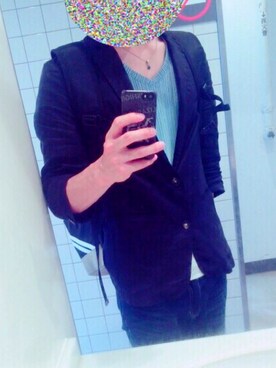 「OUTPUT（アウトプット）のアイテム（パンツ）」を使った、@Atsu@さん（メンズ・173cm）の夏コーディネート