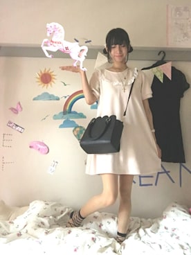 she-onさん（レディース・158cm）の夏コーディネート