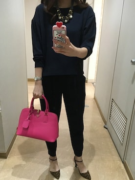 「passage mignon/flaneur（パサージュミニョンフラヌール）のアイテム（シューズ）」を使った、aiさん（レディース・163cm）の秋コーディネート