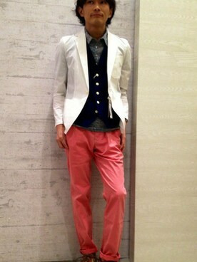 naoki kimuraさん（メンズ・171cm）の春コーディネート