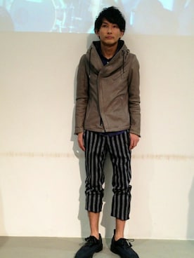 naoki kimuraさん（メンズ・171cm）の秋コーディネート