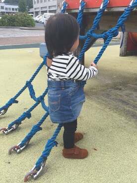 ®️さん（キッズ・80cm）の秋コーディネート