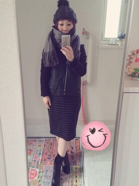 chiharu さん（レディース・150cm）の冬コーディネート