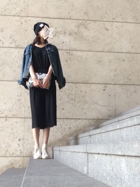 「Levi's」｜「アイテム（つなぎ/オールインワン）」を使った、To oＯoＯさん（レディース・171cm）の秋コーディネート