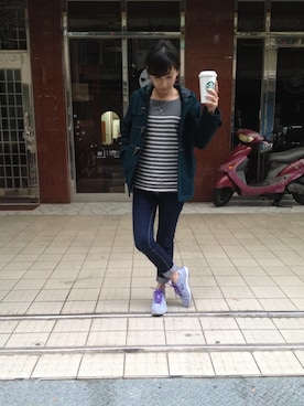 YUさん（レディース・152cm）の冬コーディネート