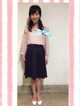 YUさん（レディース・152cm）の春コーディネート