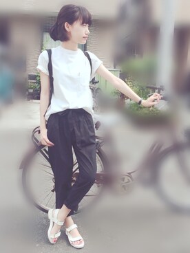 MYBさん（レディース・160cm）の夏コーディネート