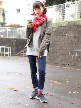 MYBさん（レディース・160cm）の秋コーディネート