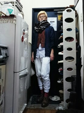 「フランクリーダー」｜ぽーさん（メンズ・170cm）の冬コーディネート