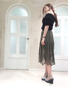 miyaさん（レディース・164cm）の春コーディネート