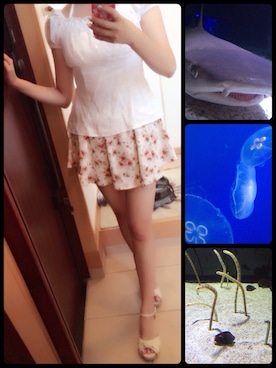「ぺプラム」｜「アイテム（その他）」を使った、sayaさん（レディース・156cm）の夏コーディネート