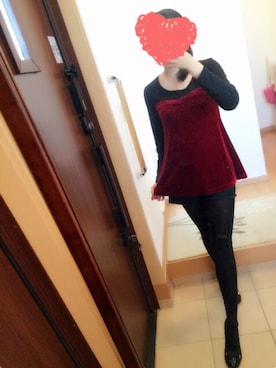 「ショーパン」｜「アイテム（チュニック）」を使った、sayaさん（レディース・156cm）の秋コーディネート