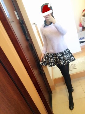 「クリスマスイブイブ」｜sayaさん（レディース・156cm）の冬コーディネート