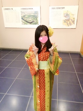 「大阪旅行」｜「アイテム（その他）」を使った、sayaさん（レディース・156cm）の春コーディネート