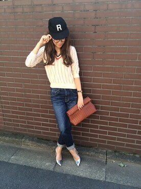 Piさん（レディース・165cm）の秋コーディネート