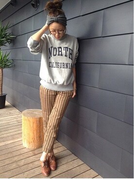 Piさん（レディース・165cm）の秋コーディネート