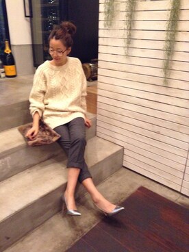 Piさん（レディース・165cm）の秋コーディネート