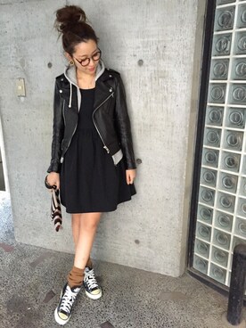 Piさん（レディース・165cm）の冬コーディネート