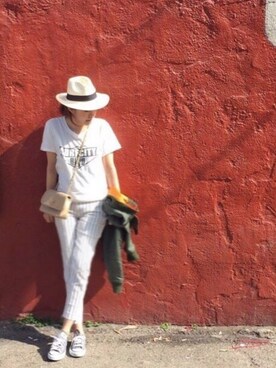 Piさん（レディース・165cm）の春コーディネート