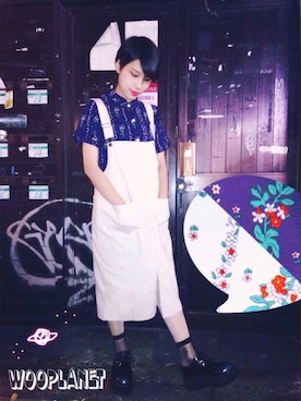 「shop」｜劉桂彣さん（レディース・160cm）の春コーディネート
