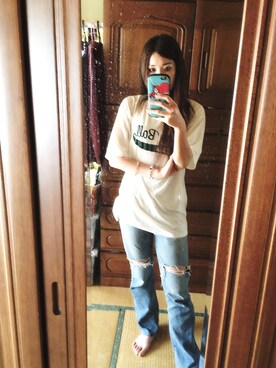 「unglid（アングリッド）のアイテム」を使った、MIYABI Inomataさん（レディース・171cm）の春コーディネート