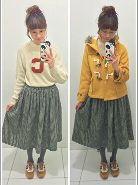 Fuukaさん(レディース・165cm)の冬コーディネート