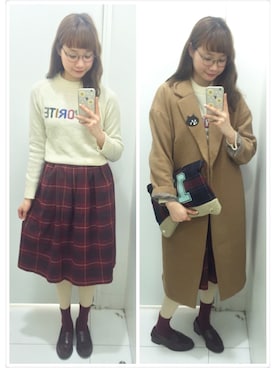 Fuukaさん（レディース・165cm）の冬コーディネート