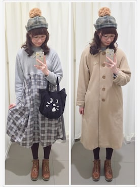 Fuukaさん(レディース・165cm)の冬コーディネート